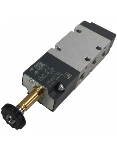Solenoid valve 1/8 5/2 monostable 24 Vac series BASIC - Metal Work| ADAJUSA | price