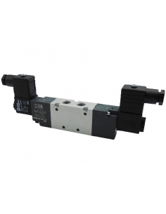Solenoid valve 1/8 5/2 bistable with coil 110 Vac BASIC - Metal Work - ADAJUSA