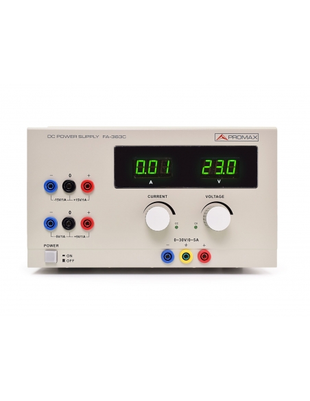 Fonte de alimentação 30V, 5A PROMAX / ADAJUSA
