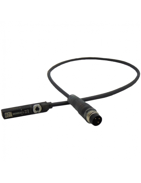 Sensor magnético de 2 fios com conector M8 - Metal Work - ADAJUSA