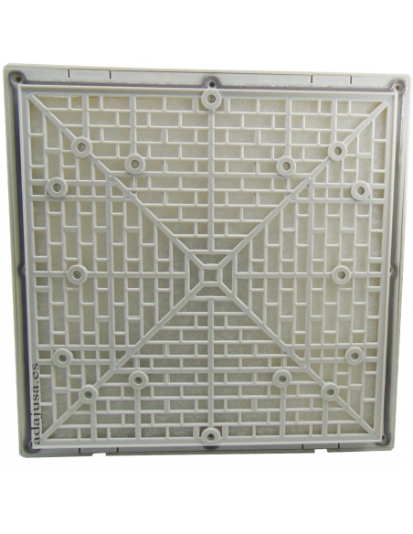 Grelha com filtro para sistema de ventilação 323x323 KSZ-323| ADAJUSA | preço