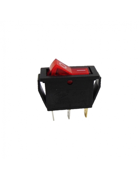 Red light switch 10A-250V Adajusa