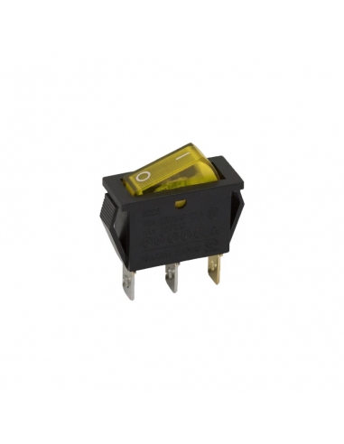 Interruptor de luz amarela 10A-250V Adajusa