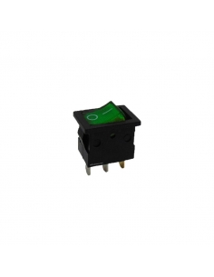 Green light switch 6A-250V Adajusa