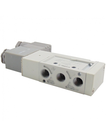 Electroválvula1/8 bobina monostável 24Vdc - Mindman - ADAJUSA