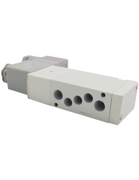 Electroválvula1/4 5/2  vias  monostable 110 Vac na placa - Mindman - ADAJUSA