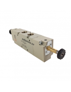 solenoid valve 3/8 5-way bistable difrencial with coils - Metal Work - ADAJUSA 2