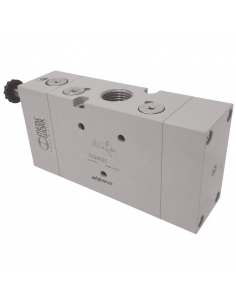 Solenoid valve 1/2 3 ways monostable normally open NO - Metal Work - ADAJUSA