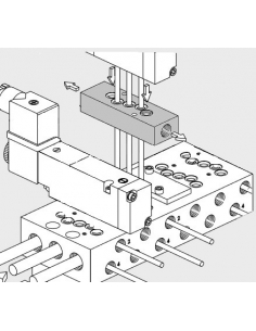 Simple exhaust regulation kit 1/8 series 70 Metal Work - ADAJUSA 2