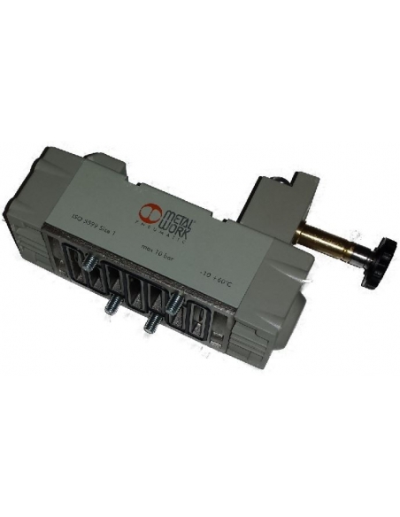 ElectroválvulaISO tamanho 1 monostable sem Metal Work bobina - ADAJUSA