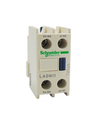 Block 2 front NA NC contacts for LADN11 Schneider Adajusa contactors