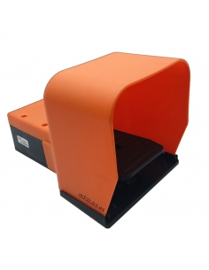 Monostable pneumatic pedal with protection - Metal Work
