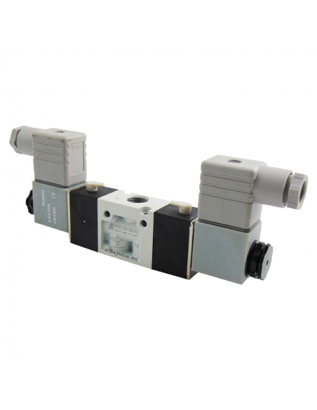 Electroválvula3/8 3  vias  bistable 230Vca Mindman S.300 - ADAJUSA