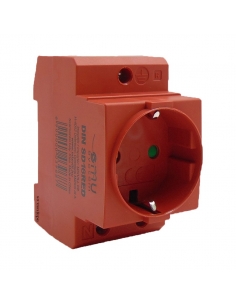 Adajusa vermelho schuko 16A DY16