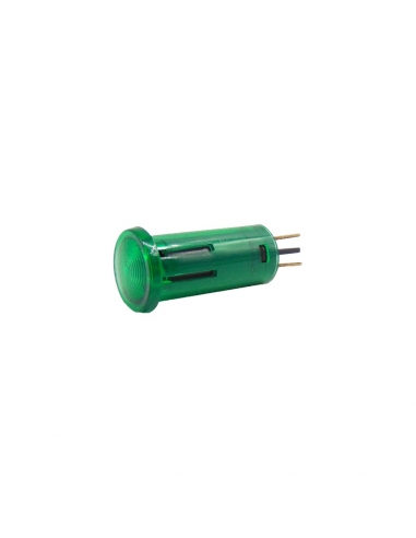 Luz de sinal verde 230 Vac 12mm