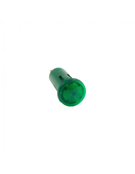 Luz de sinal verde 230 Vac 12mm