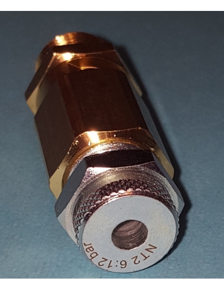 1/4 adjustable overpressure safety valve