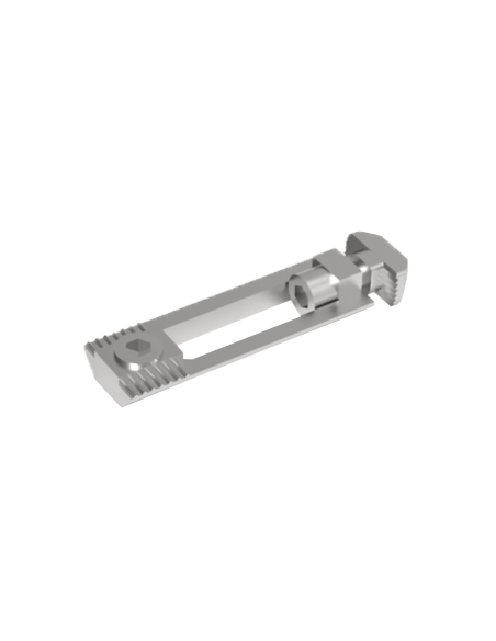 União encaixe 90 graus ranhura 10mm - ADAJUSA