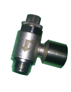 Regulador de fluxo unidirecional ajustável 3/8