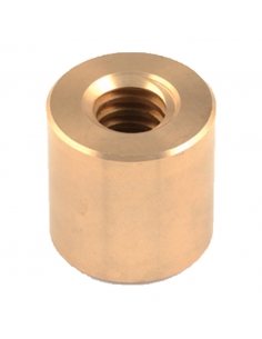 Porca trapezoidal com tampa de bronze CS - HIWIN - ADAJUSA