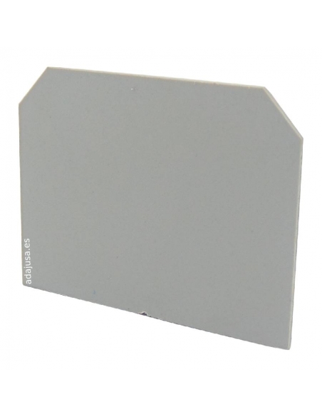 Separador lateral para terminal ferroviário DIN de 2,5 mm