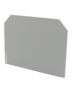 Separador lateral para terminal ferroviário DIN de 2,5 mm