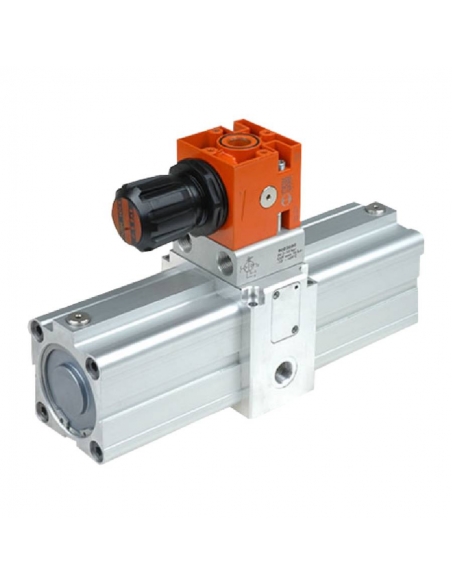 Diâmetro do multiplicador de pressão pneumática 63 com regulador - Metal Work - ADAJUSA