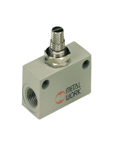 1/2 in-line unidirectional flow regulator