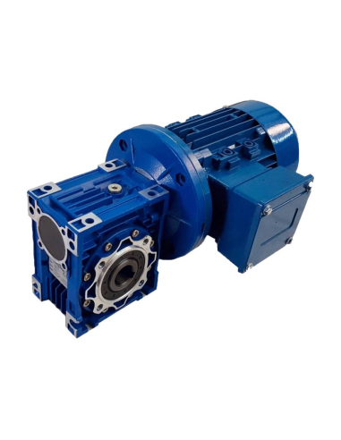 Motoredutor trifásico fase 018kW 0.25HP 230/400Vac 1500 rpm razão 7.5 T30 (186 rpm)