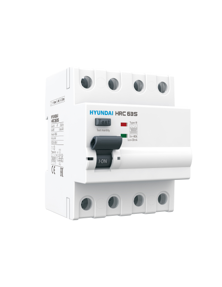 Differential Class B 4 poles 63A, 300mA Hyundai Electric | ADAJUSA