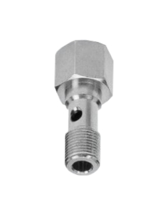 Single screw hollow 1/8 female head
