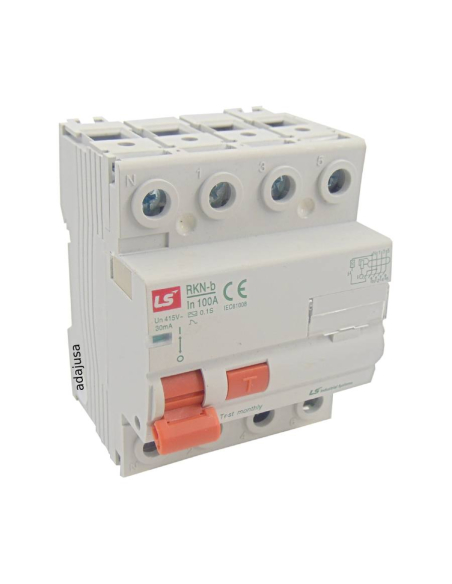 Differential 4 poles 63A 300mA 10kA - LS