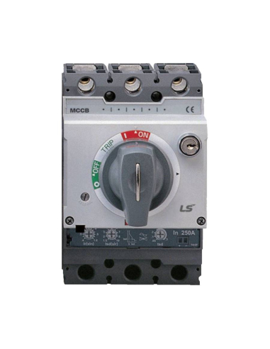 Controle rotativo com chave DHK para caixa moldada LS adajusa
