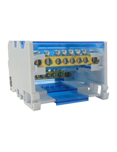 Four-pole connection distributor 8 outputs 80A Adajusa