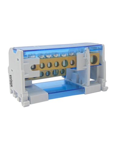 Distribuidor de conexão bipolar 7 saídas 125A Adajusa