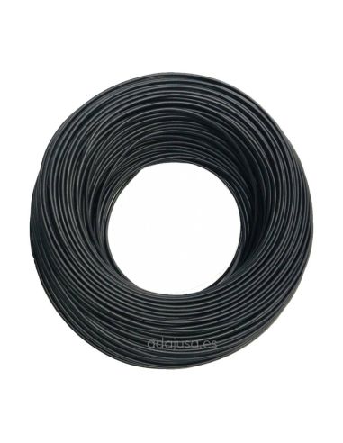 Rolo de cabo unipolar flexível 2,5 mm2 cor preta 25m