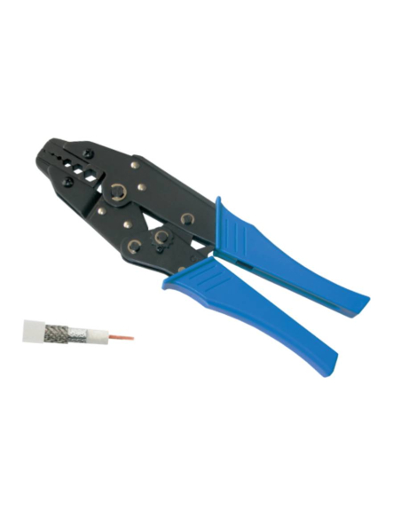 Crimpadora para cabo coaxial RG 58/59/6 COAX2 | ADAJUSA