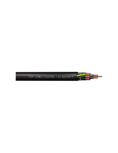 Mangueira multifios em PVC preto 24x1mm | Adajusa