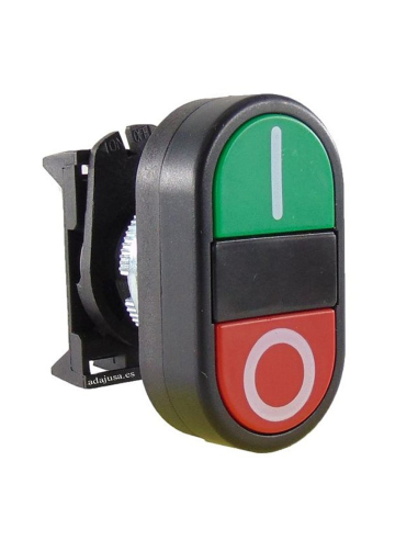 Dupla verde verde vermelho rubor cabeça de botão PPDNR - Giovenzana