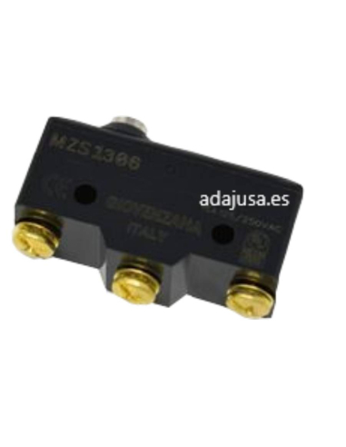 Pushbutton microswitch MZS1306 short piston - Giovenzana