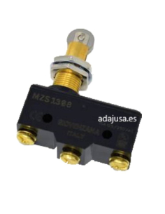 Botão de pressão do microinterruptor MZS1308 pistão com rolo de cabeça rosqueada - Giovenzana