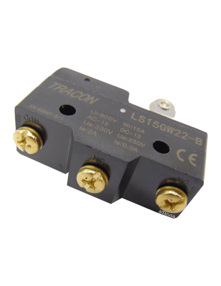 Alavanca de interruptor de fim de curso (microinterruptor) LS15GW-B | LS15GW-B | LS15GW-B Adajusa