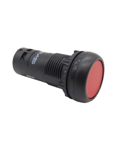 Botão monobloco vermelho - EMS - Adajusa