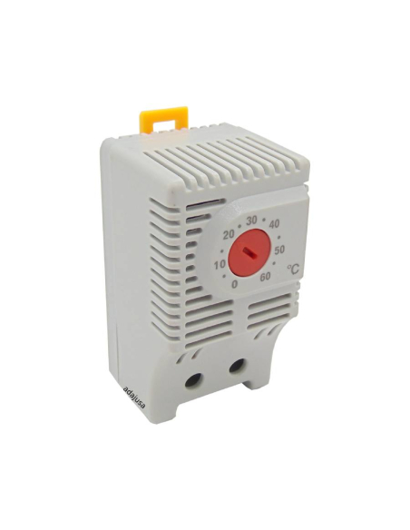 Analog thermostat closed contact
