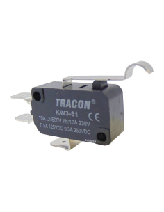 Microswitch com alavanca arredondada KW3-61 | Adajusa