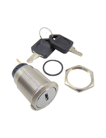 Key selector switch, vandal resistant 19mm 1 contact | ADAJUSA | price