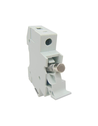 Base porta-fusíveis 8x32 unipolar para protecção de equipamento electrónico | ADAJUSA