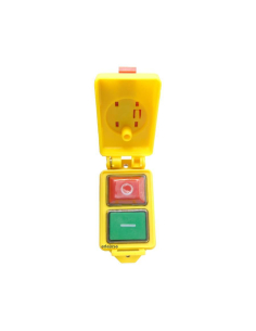 Botão de segurança On/Off com bobina de 230V e tampa de protecção SSTM-01 | Adajusa 2