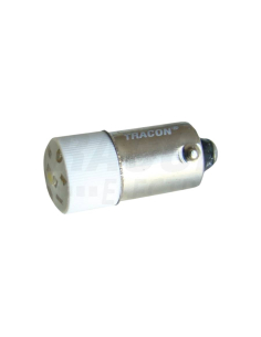 White LED bulb Ba9s 400 Vac | ADAJUSA