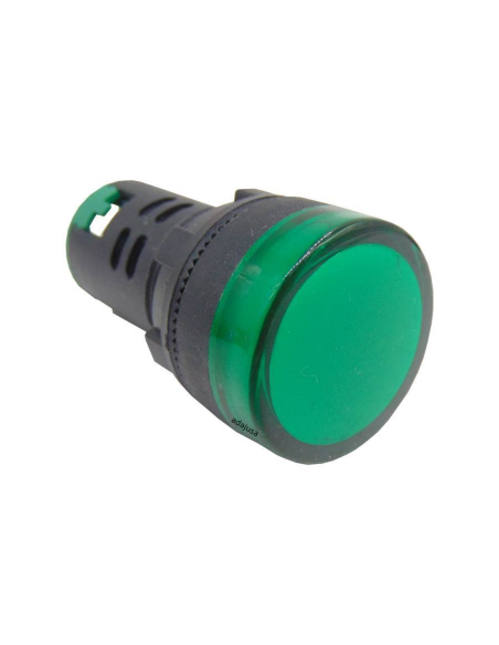 Green multiled pilot 380 Vac 22mm